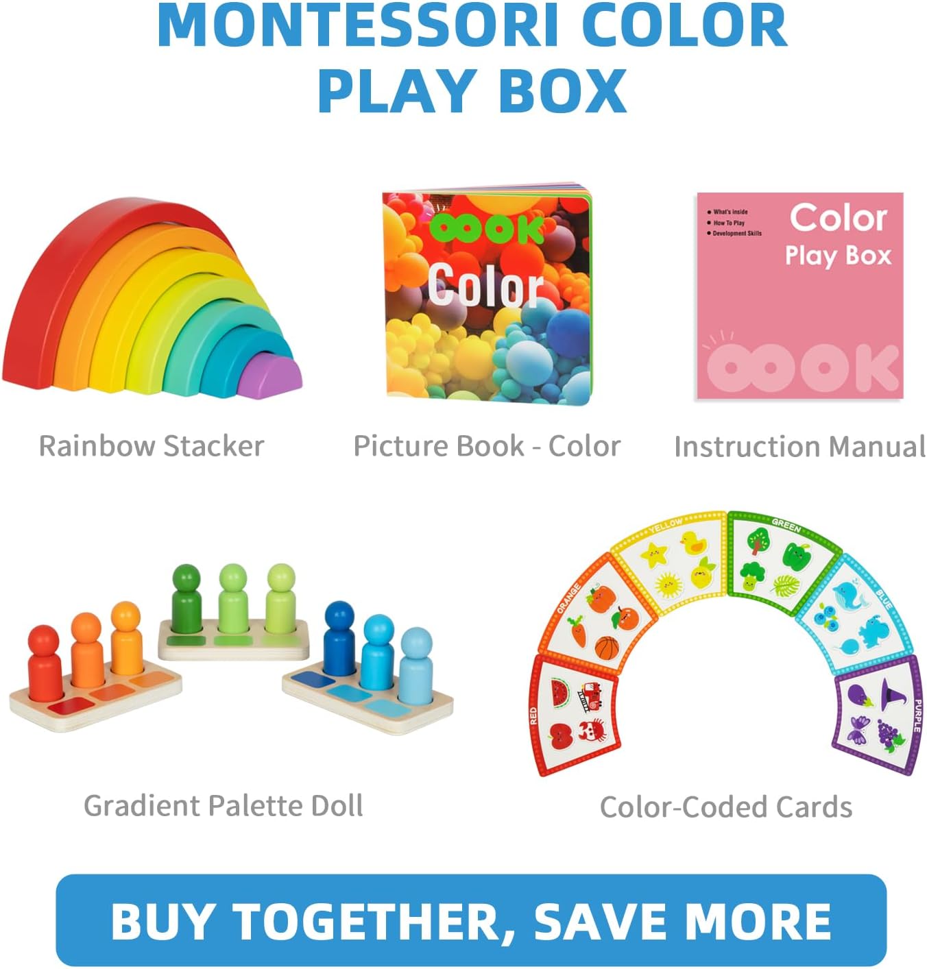 Kit Montessori Caja de color