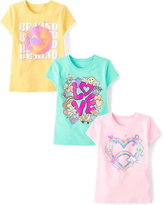 The Children's Place Camisetas gráficas de manga corta