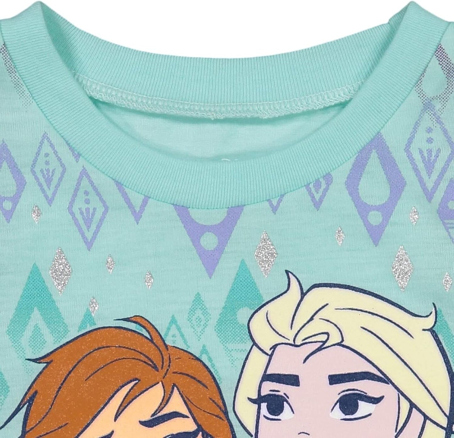 Disney Frozen Princess Anna Elsa - Conjunto de camiseta y pantalones 