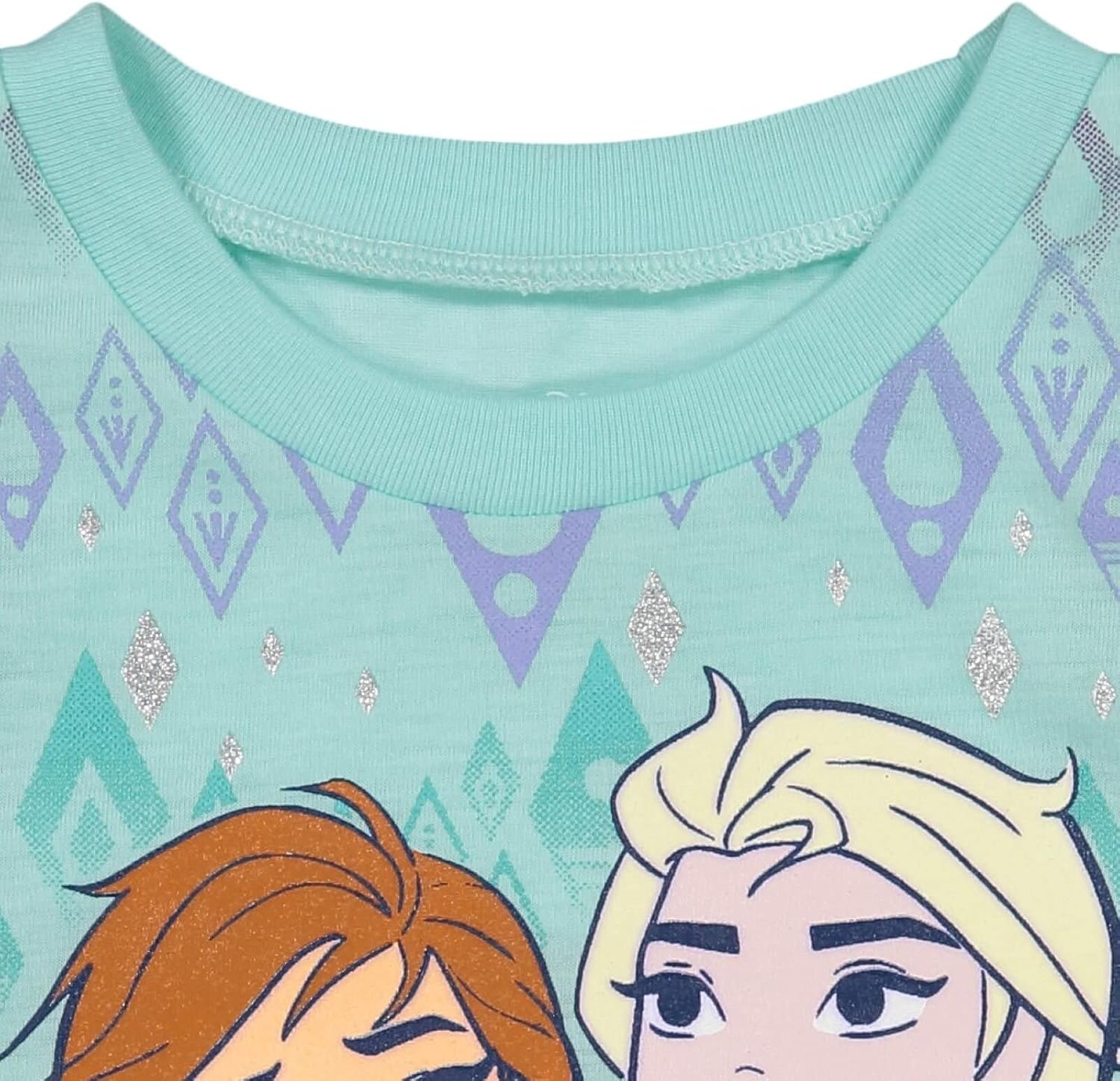 Disney Frozen Princess Anna Elsa - Conjunto de camiseta y pantalones 