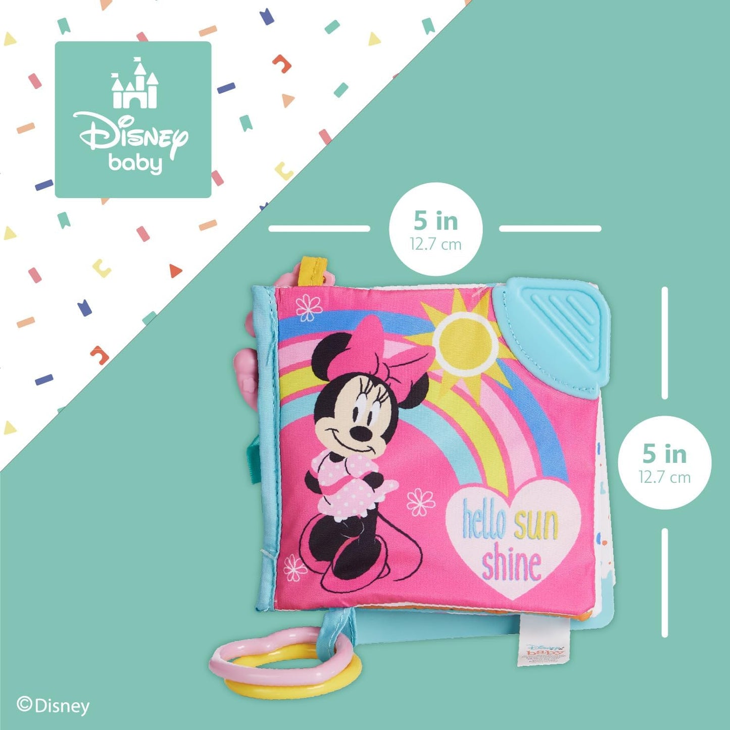 Disney Baby Minnie Mouse On The Go - Libro suave para bebés