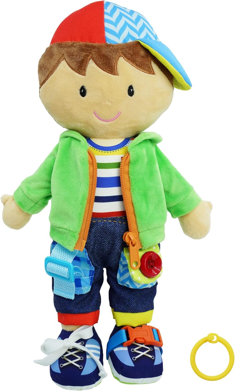 muñeca de peluche educativa 