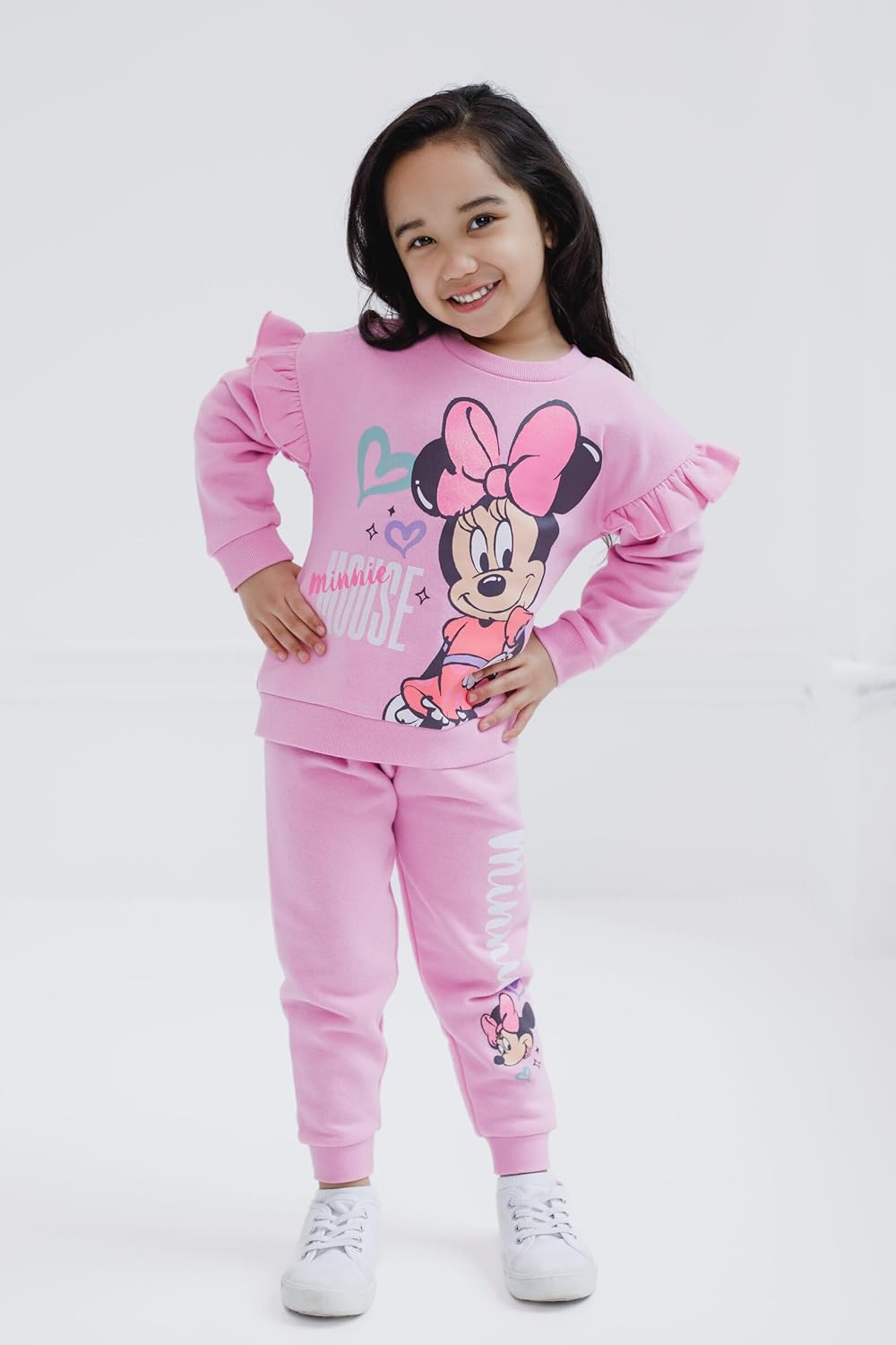  Minnie Mouse Disney Conjunto de sudadera y pantalones