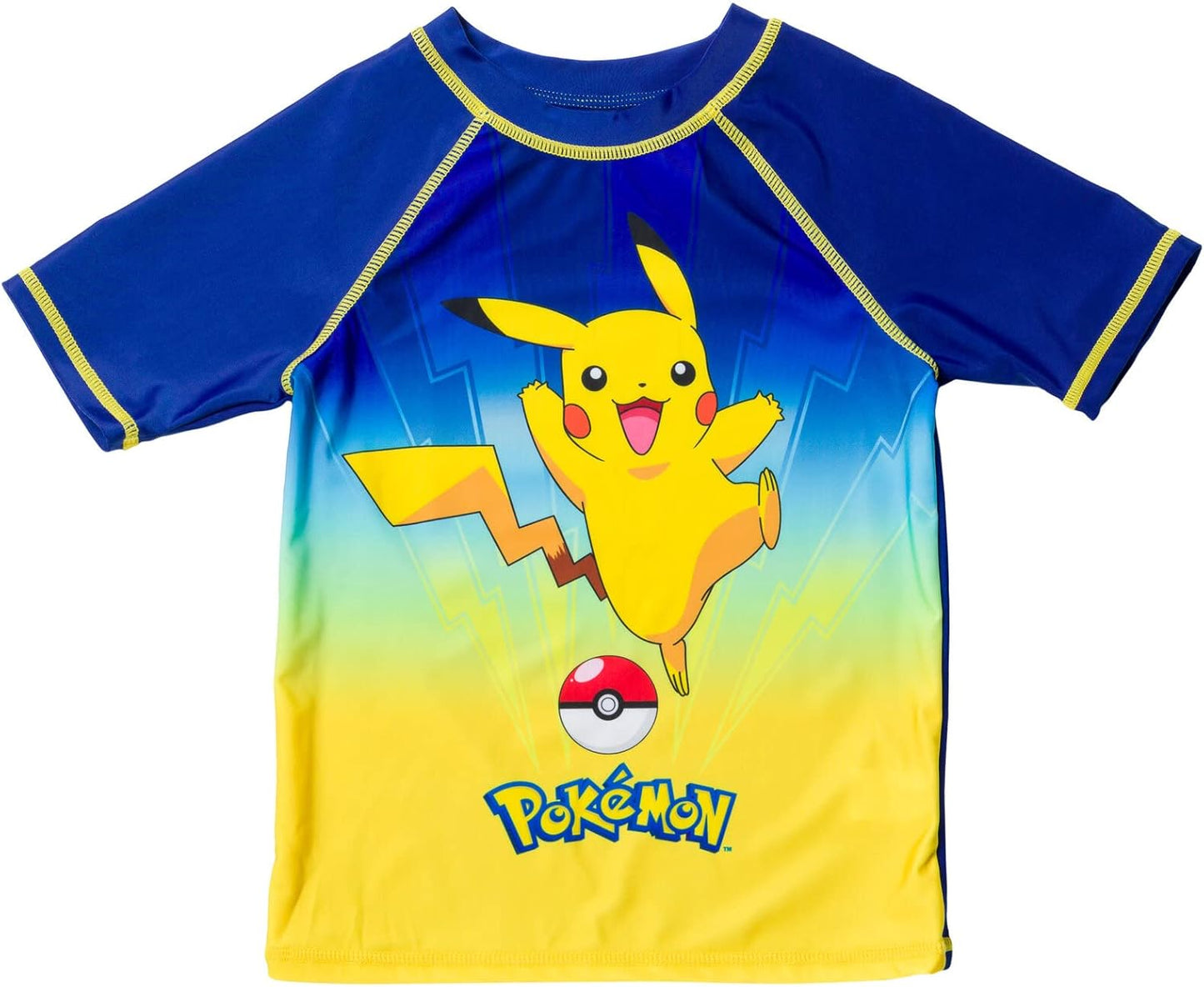 Pokemon Conjunto de traje de baño con protección UPF 50+