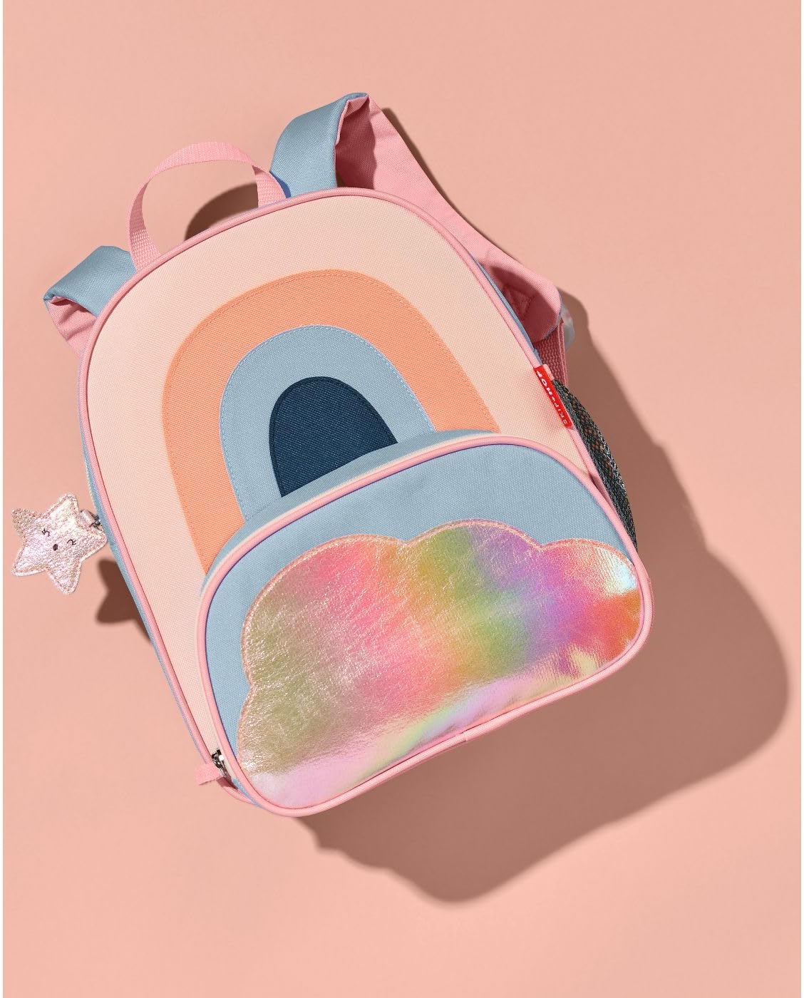 Skip Hop Sparks Mochila para niños pequeños arcoíris 12"Pulgadas 