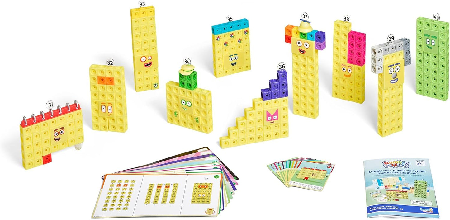 Numberblocks Mathlink 31-40