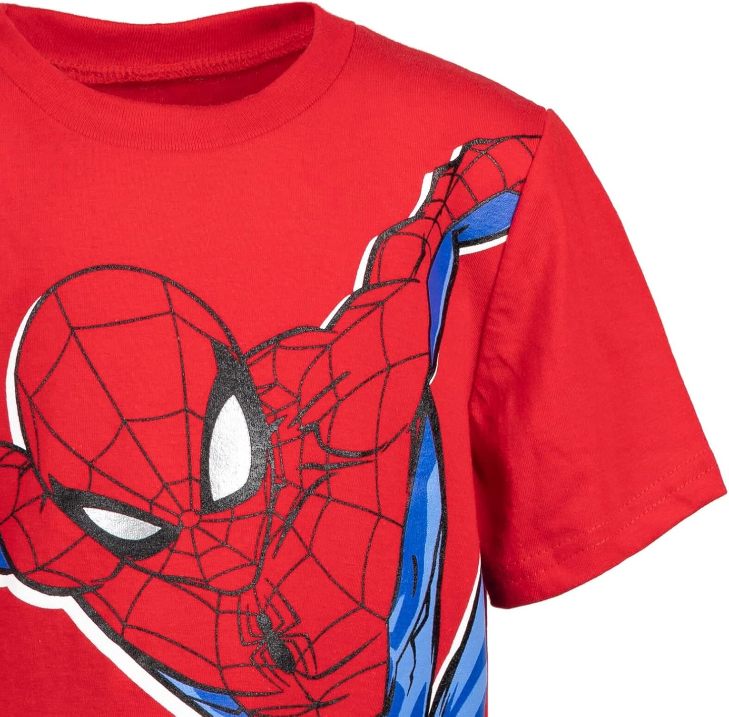 Marvel Conjunto de camiseta de Spider-Man y pantalones cortos