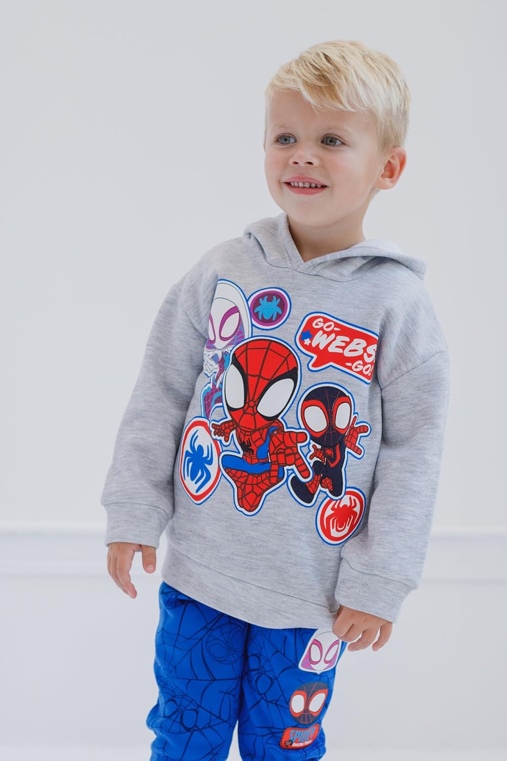 Spidey and His Amazing Friends - Conjunto de sudadera con capucha y pantalones