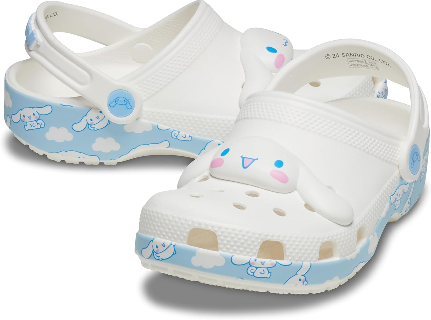 Crocs Zuecos clásicos de Hello Kitty