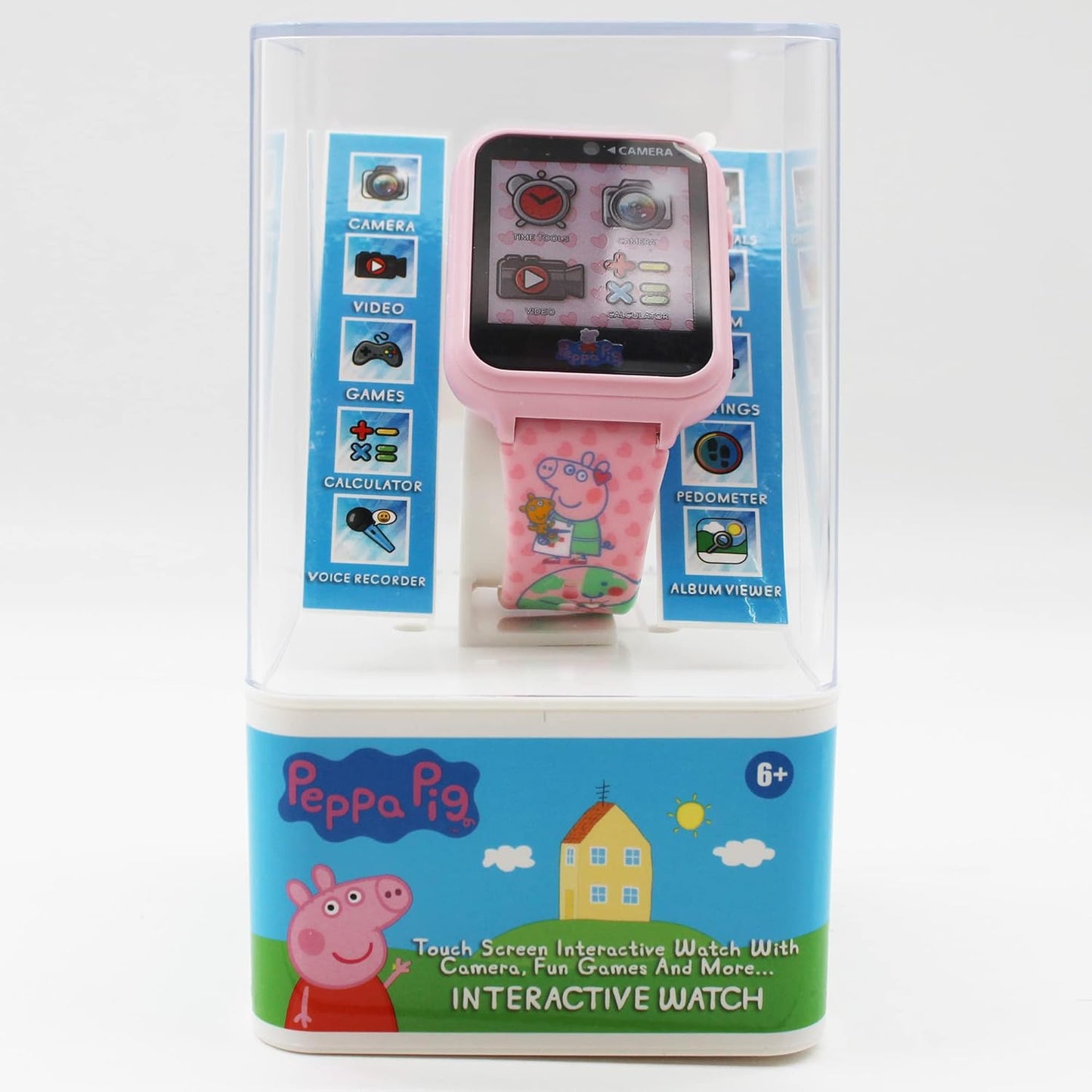 Peppa Pig Baby Pink - Reloj inteligente de aprendizaje educativo 