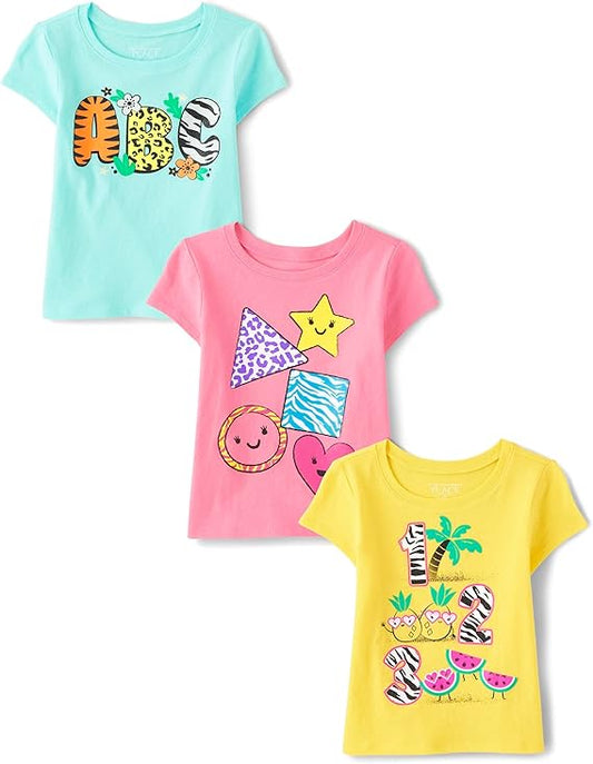 The Children's Place Camisetas gráficas de manga corta