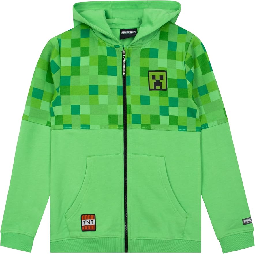 Minecraft Sudadera con capucha