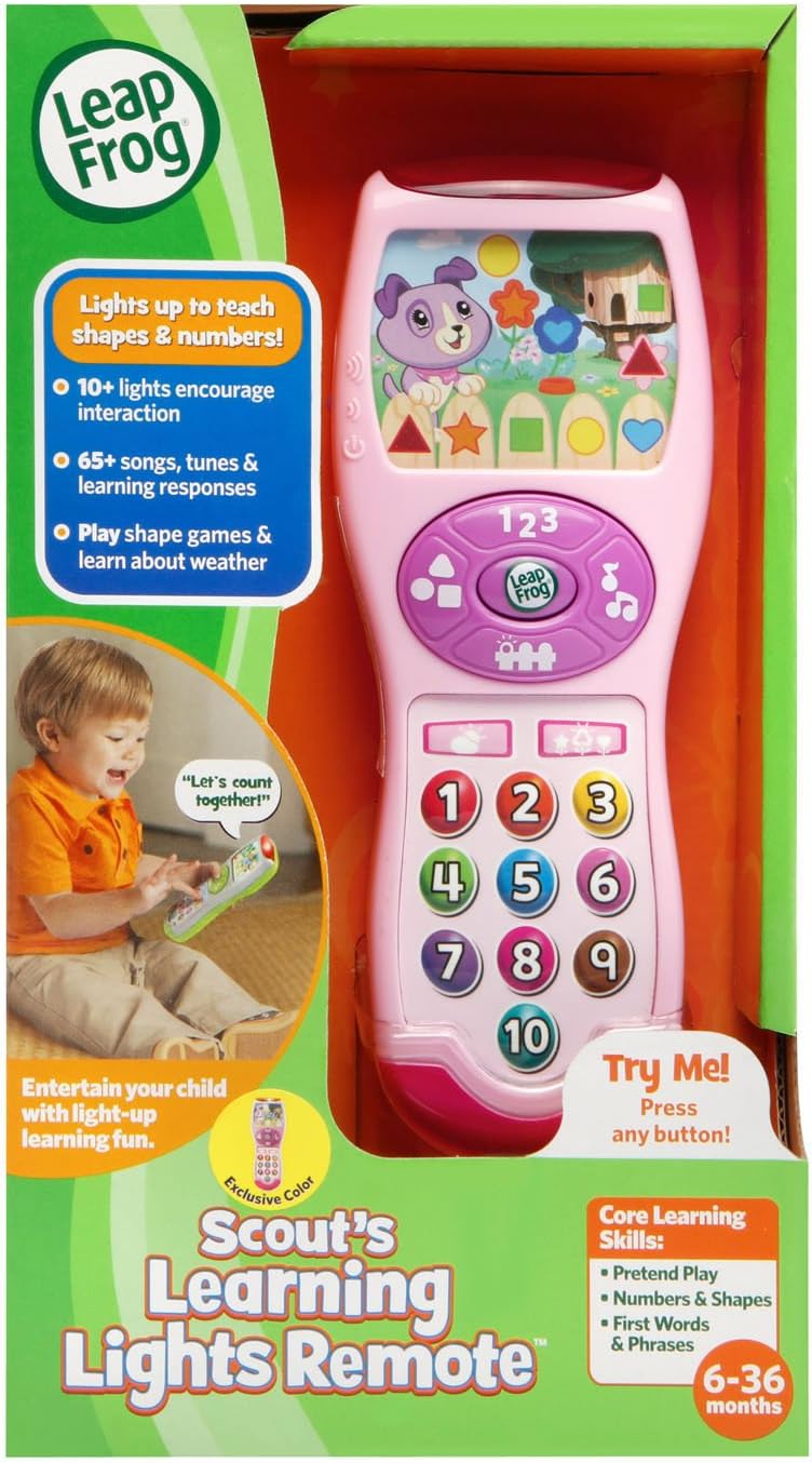 Luces de aprendizaje de violeta LeapFrog