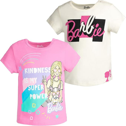 Barbie Paquete de 2 camisetas