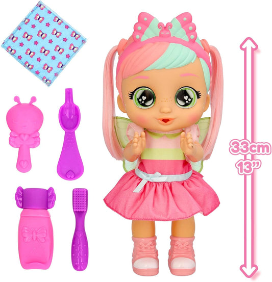 Cry Babies Bella's Morning Routine - Muñeca interactiva con más de 20 sonidos