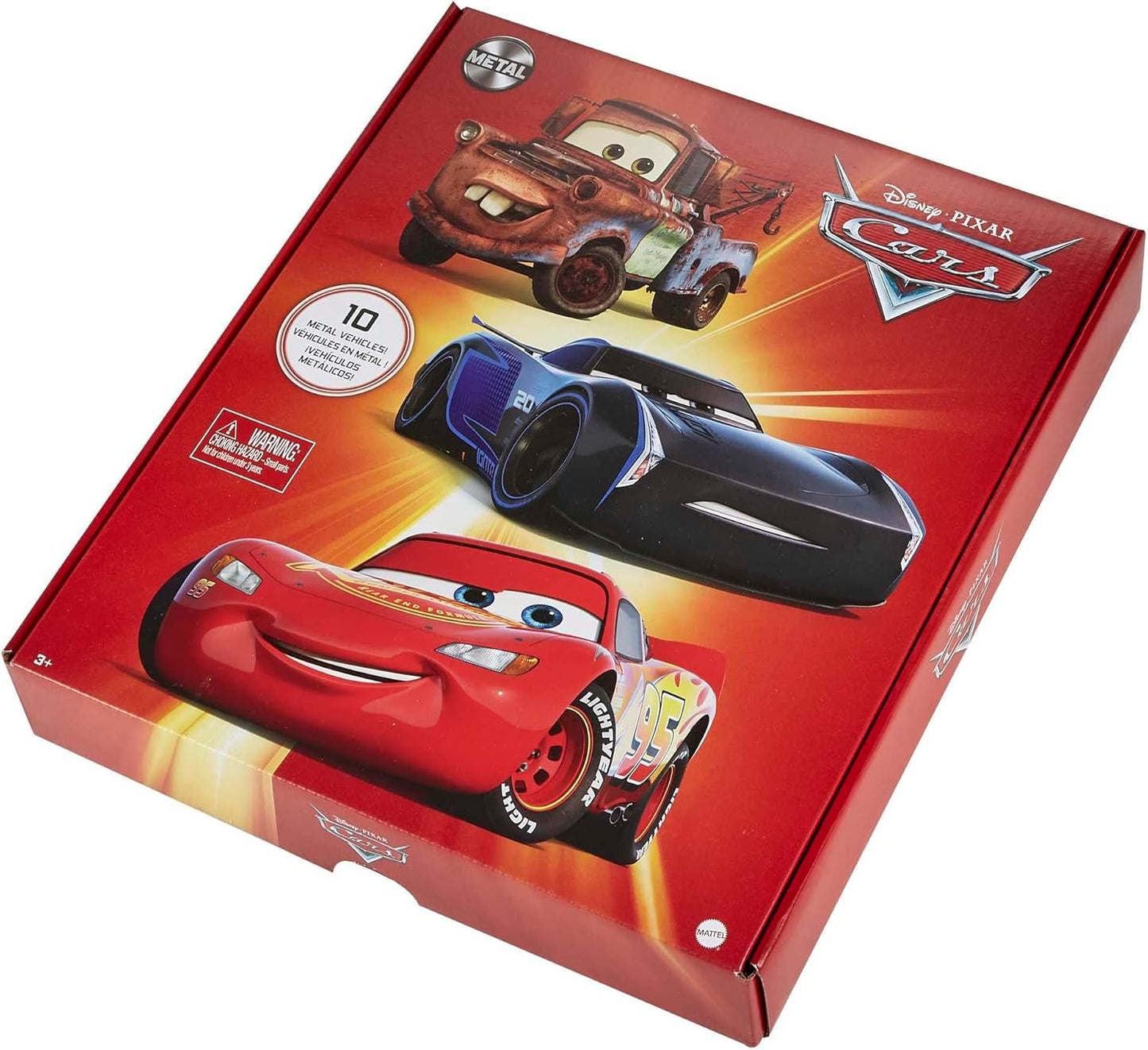 Mattel Disney and Pixar Cars - Juego de 10 mini vehículos