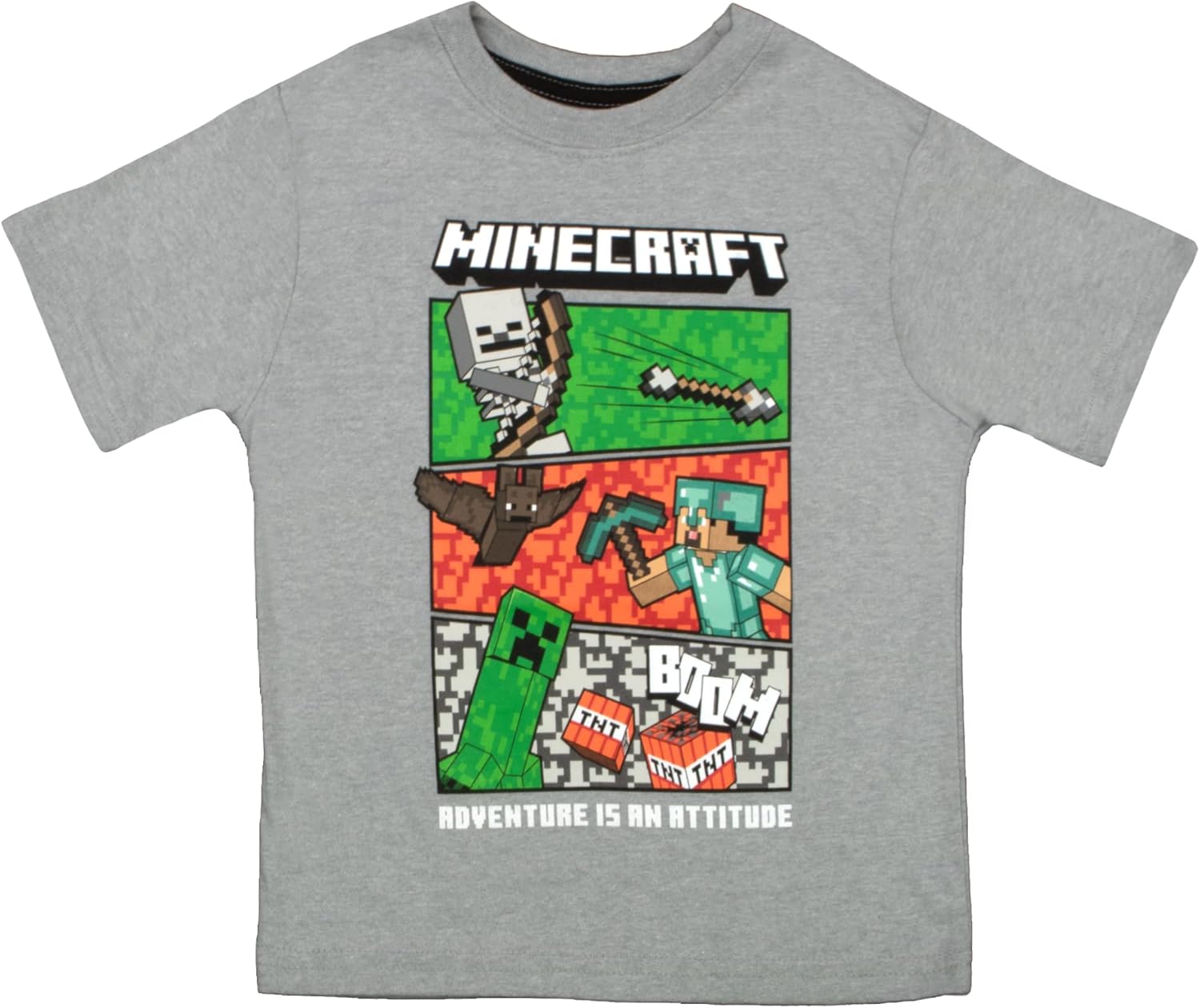 Pack 3 Camisetas, Minecraft 