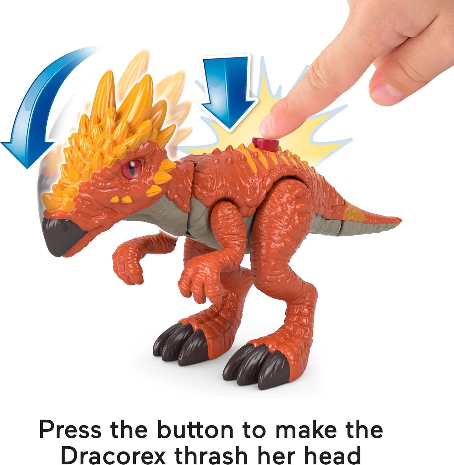 Fisher-Price Imaginext Jurassic World - Juego de figuras de dinosaurios fugitivos 