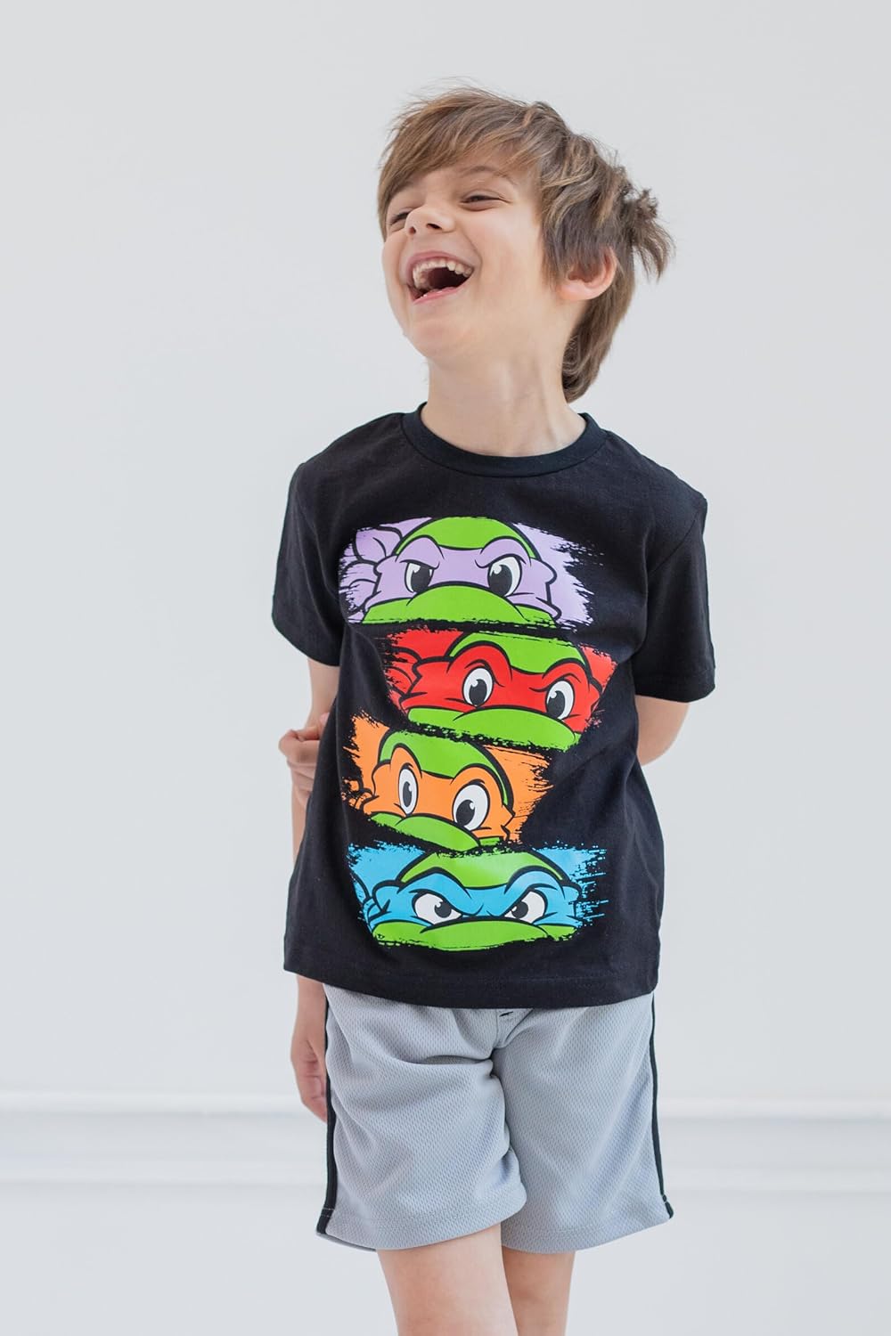 Nickelodeon Teenage Mutant Ninja Turtles 3 Pack Camiseta de manga corta