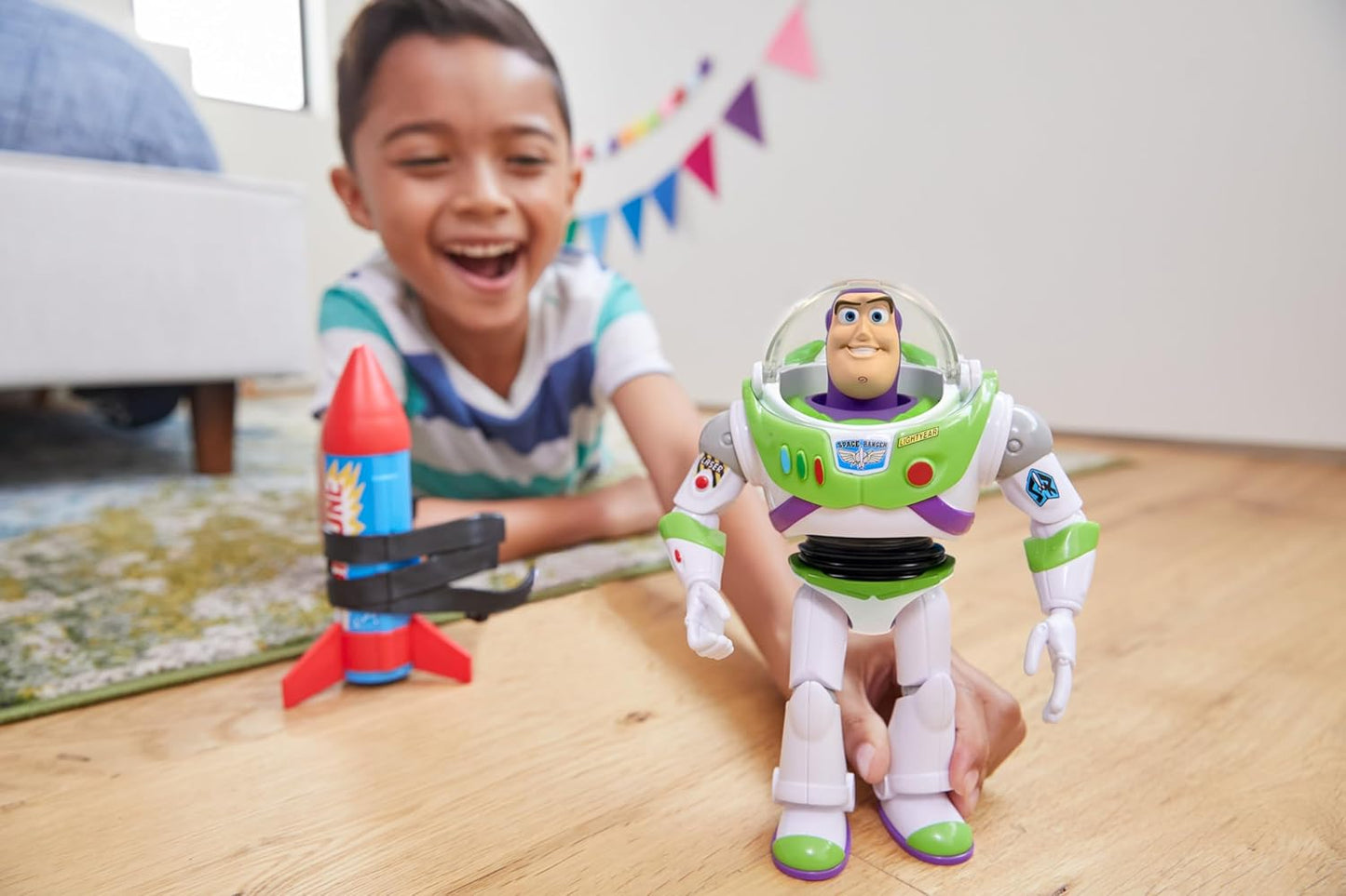 Rocket Rescue Buzz Lightyear con más de 20 sonidos y frases