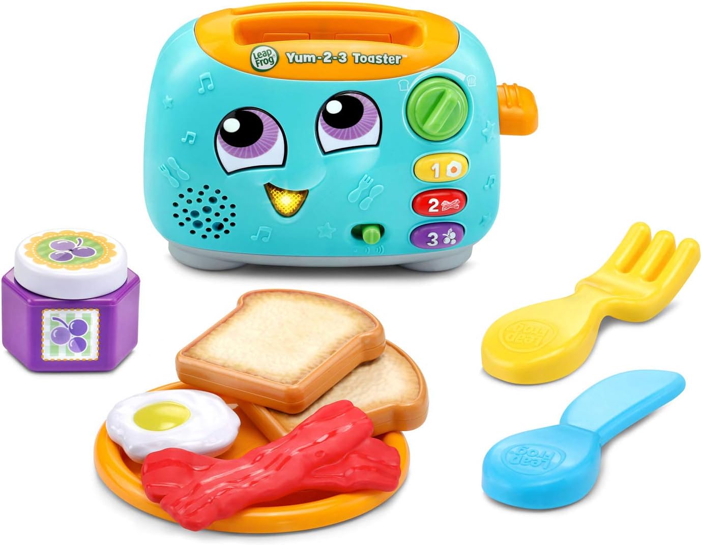 LeapFrog Tostadora Yum-2-3 Sonidos