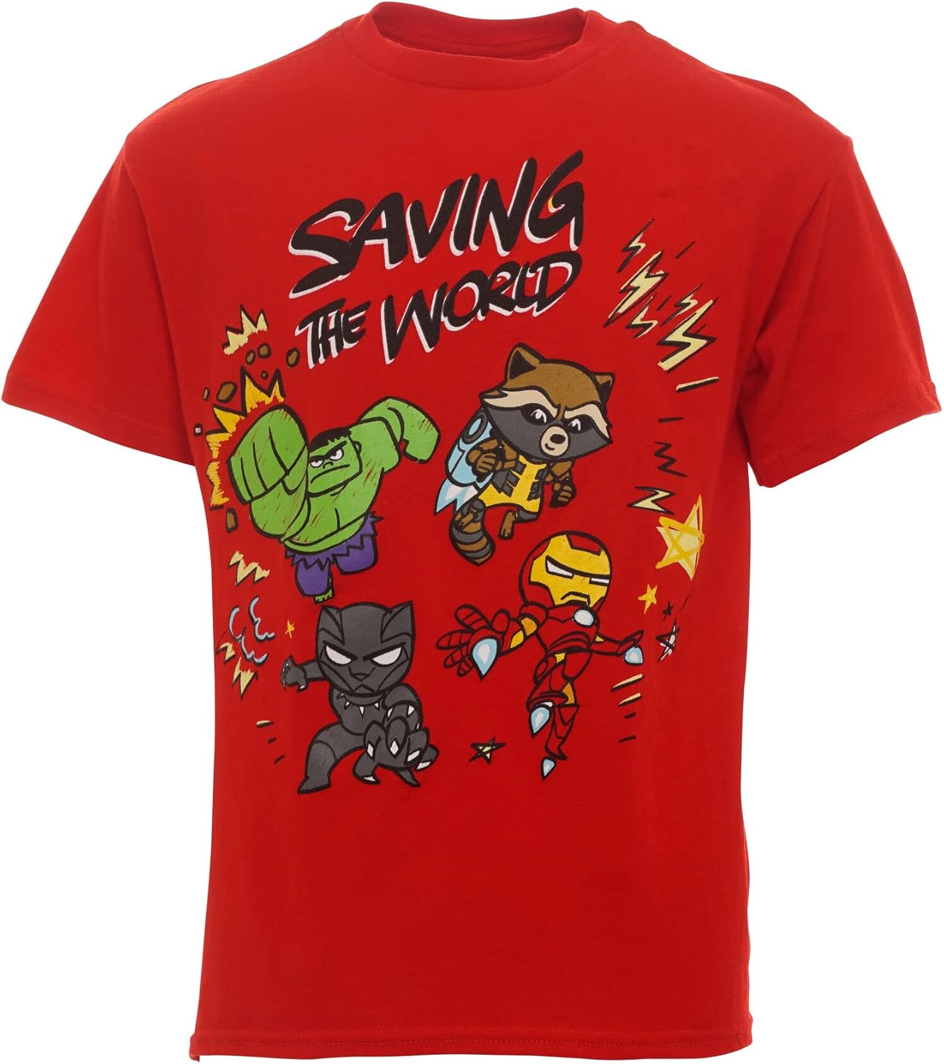 Avengers Spider-Man Spider-Verse Spidey and His Amazing Friends 3 Pack T-Shirts Toddler to Big Kid Sizes (2T - 18-20)