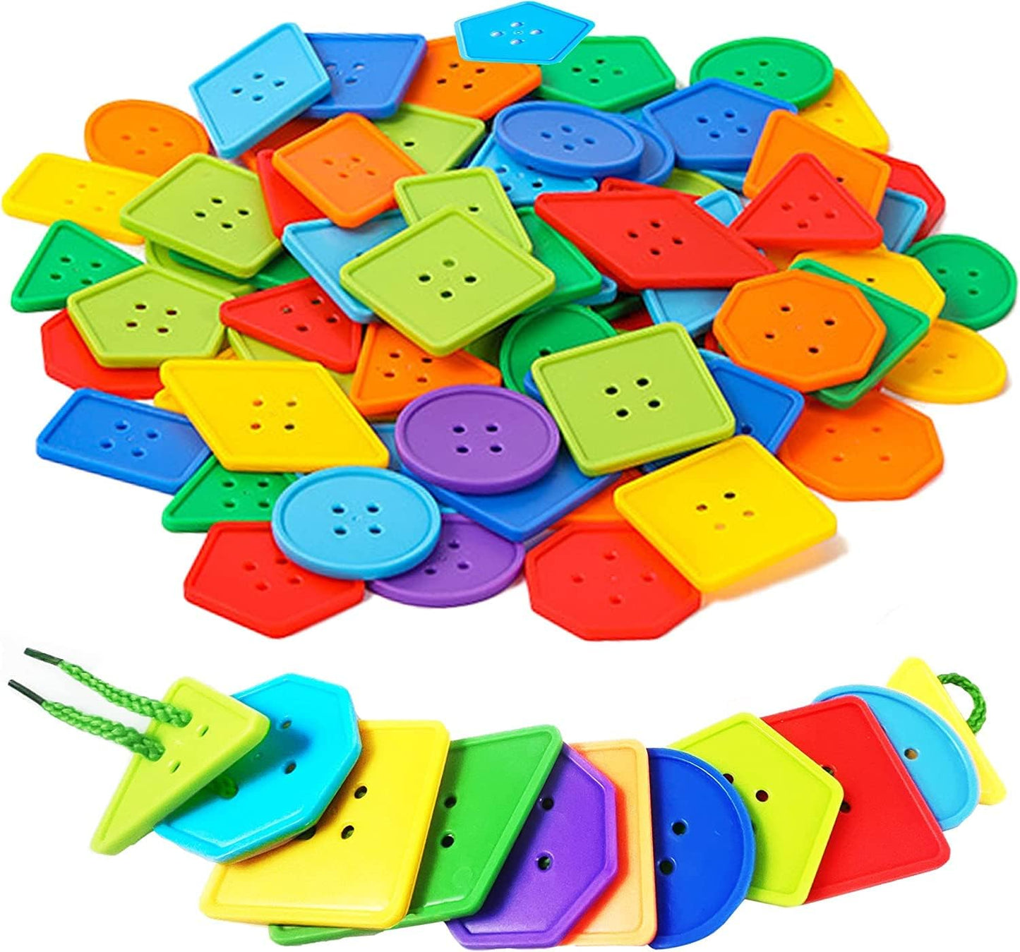 Juguete de hilo con cordones