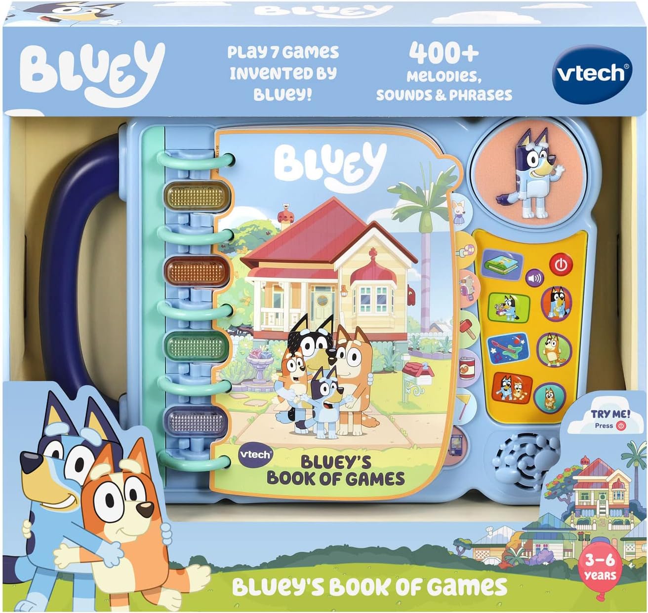 VTech Libro de juegos de Bluey