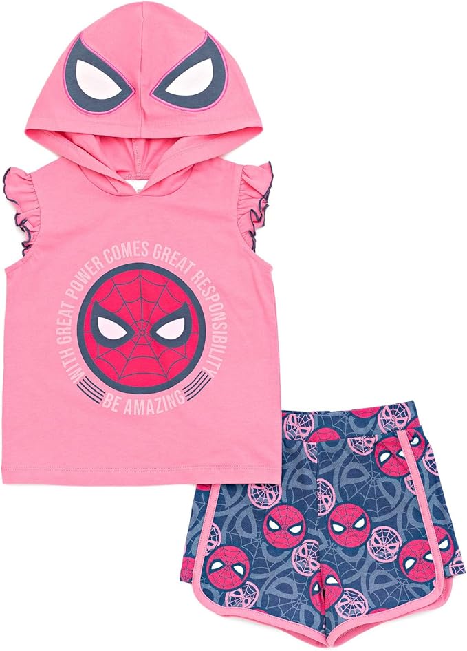 Conjunto de camiseta sin mangas y pantalones cortos