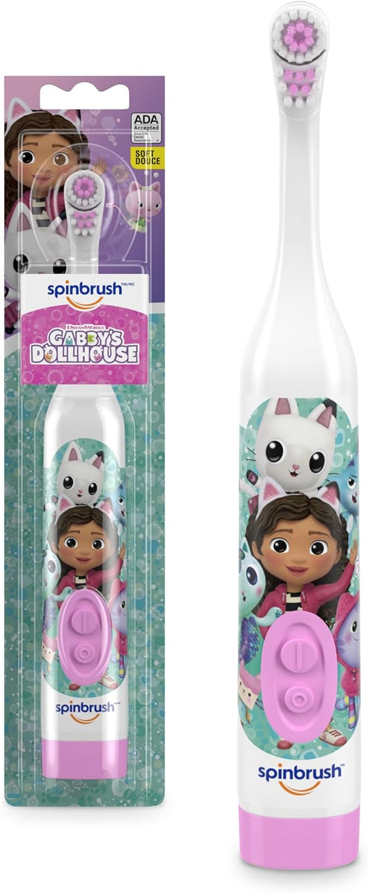 Spinbrush Gabby's Dollhouse - Cepillo de dientes eléctrico