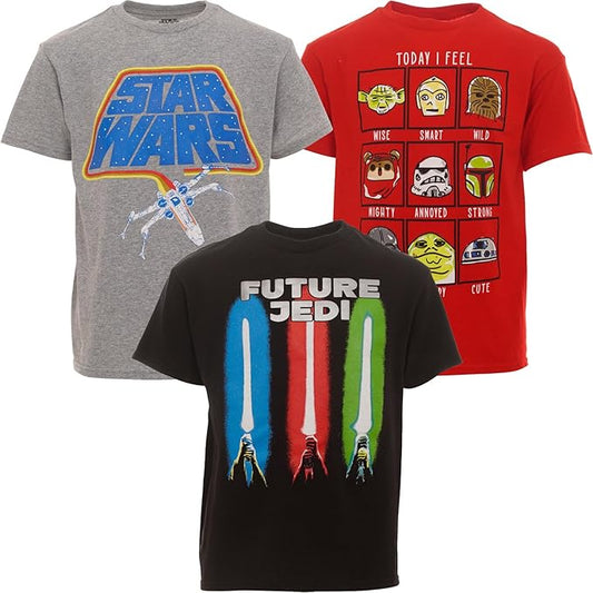 STAR WARS The Mandalorian Paquete de 3 camisetas