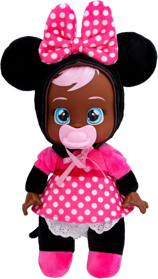 Cry Babies Disney - Muñeca de peluche de 9 pulgadas inspirada en Disney Minnie Mouse