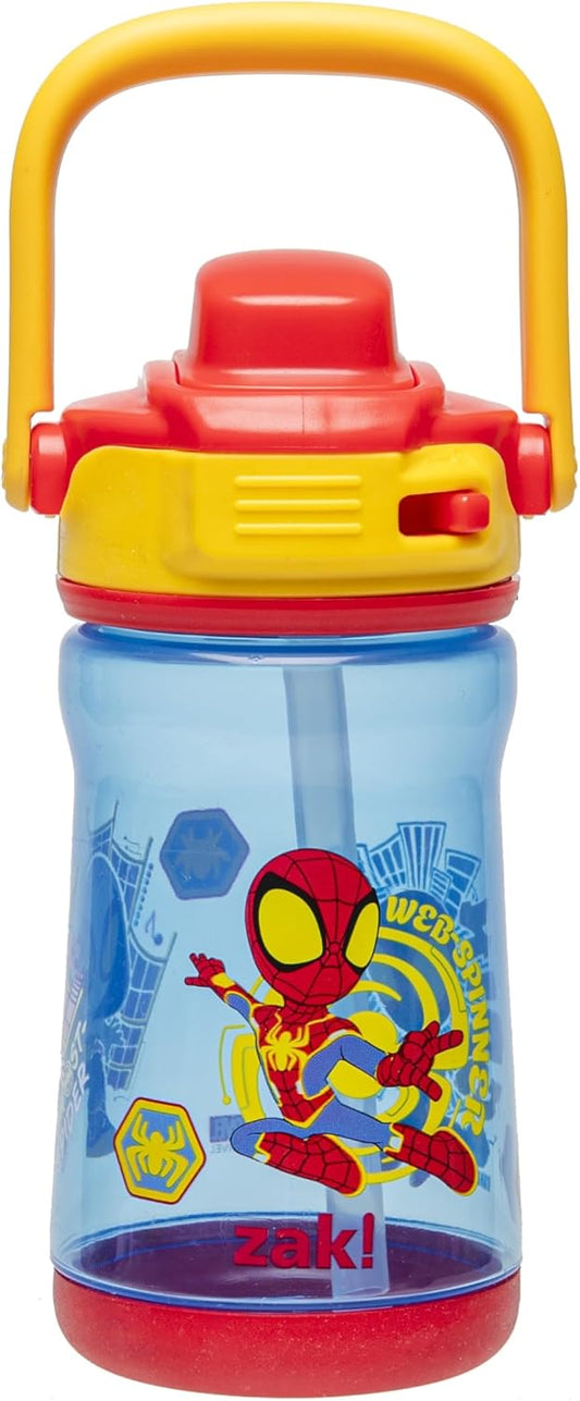 Zak Designs Botella de agua plástico de 12 onzas