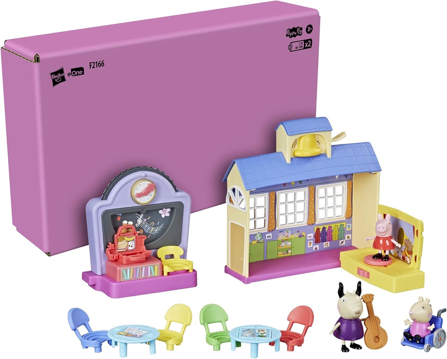 Toy Figures Peppa Pig Pretend And Play School ✨Peppa Pig School