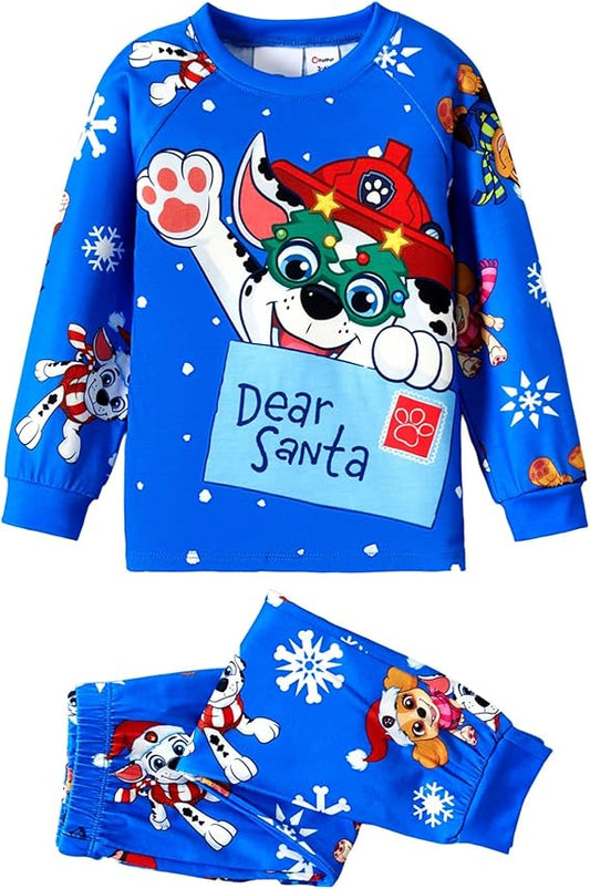 Paw Patrol Conjunto de pijamas de Navidad