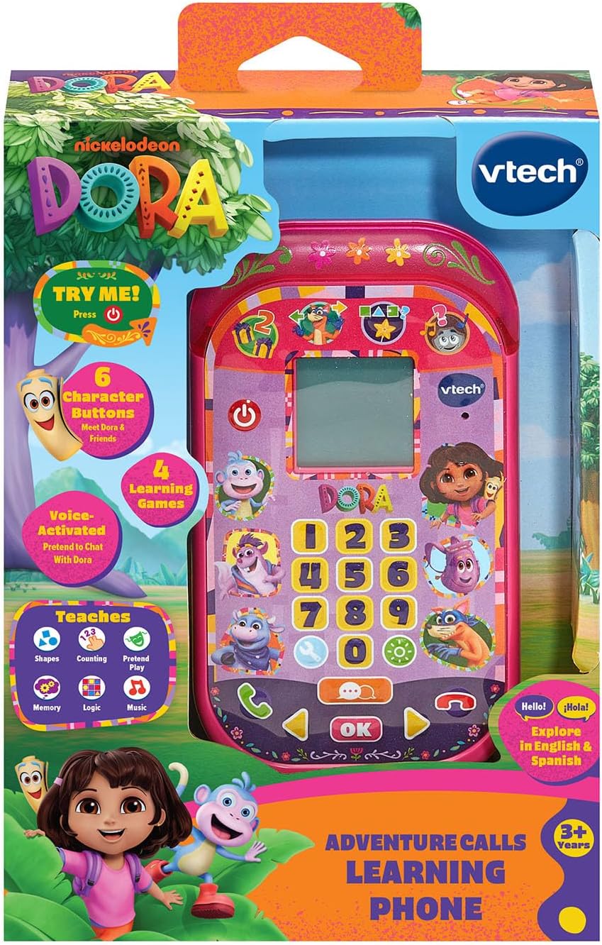 VTech Dora Adventure llama el teléfono de aprendizaje