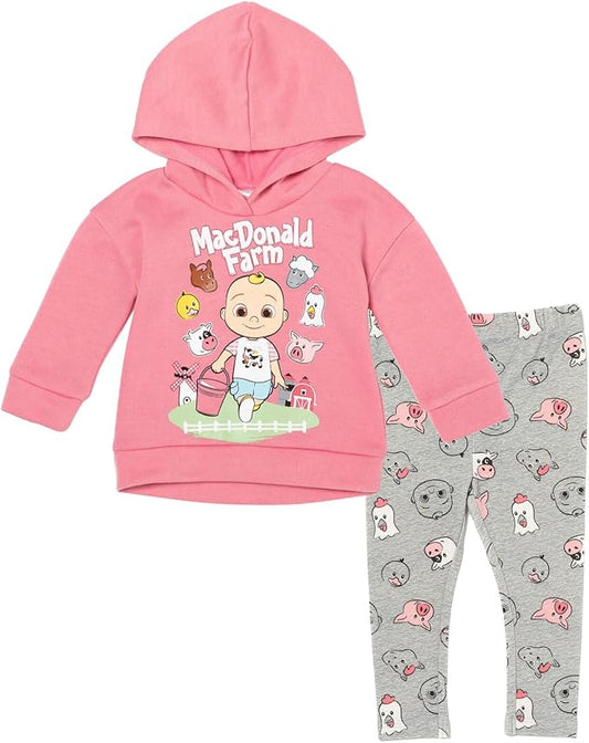 CoComelon JJ Yoyo Tomtom - Conjunto de camiseta y pantalones cortos