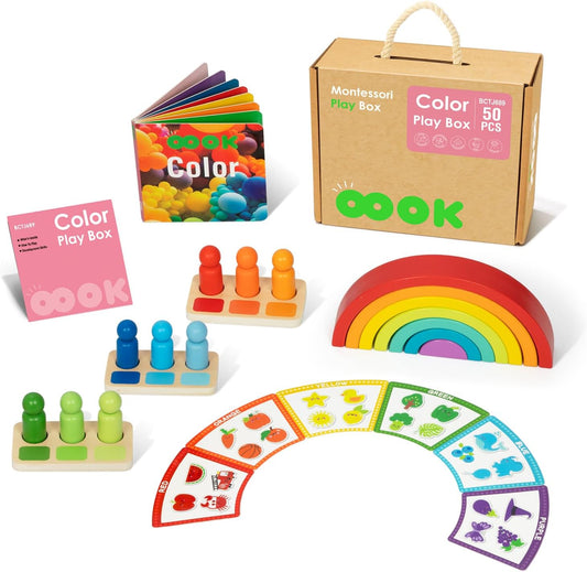 Kit Montessori Caja de color