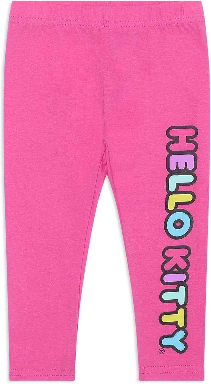 Hello Kitty Sanrio - Conjunto de 2 piezas con capucha y leggings