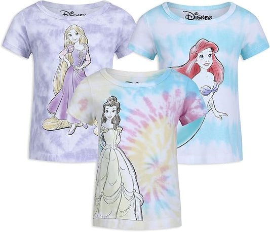 Disney - Camisetas, paquete de 3 unidades