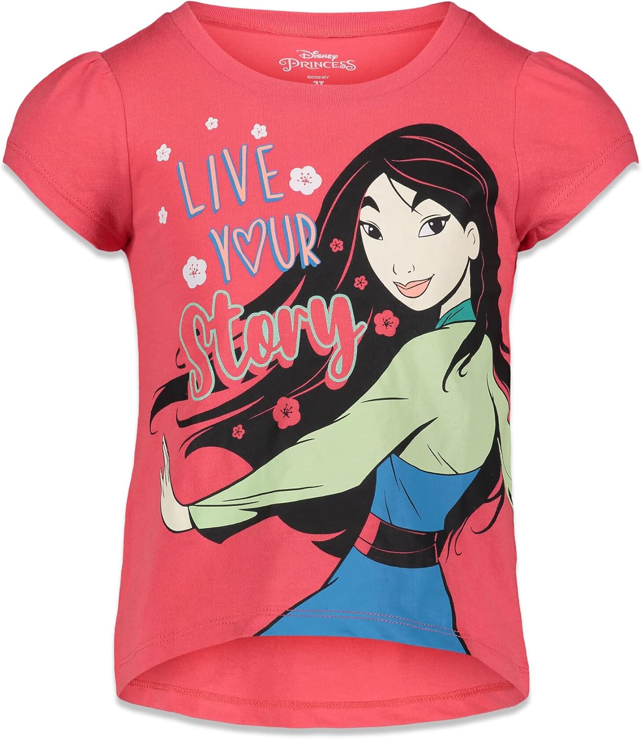 Disney Princess Paquete de 4 camisetas