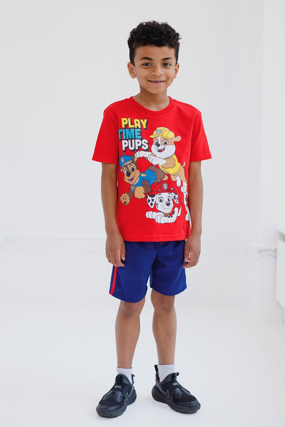 Birthday T-Shirt and Basketball Shorts Mesh Outfit Set Toddler to Big Kid Sizes (2T - 10-12)