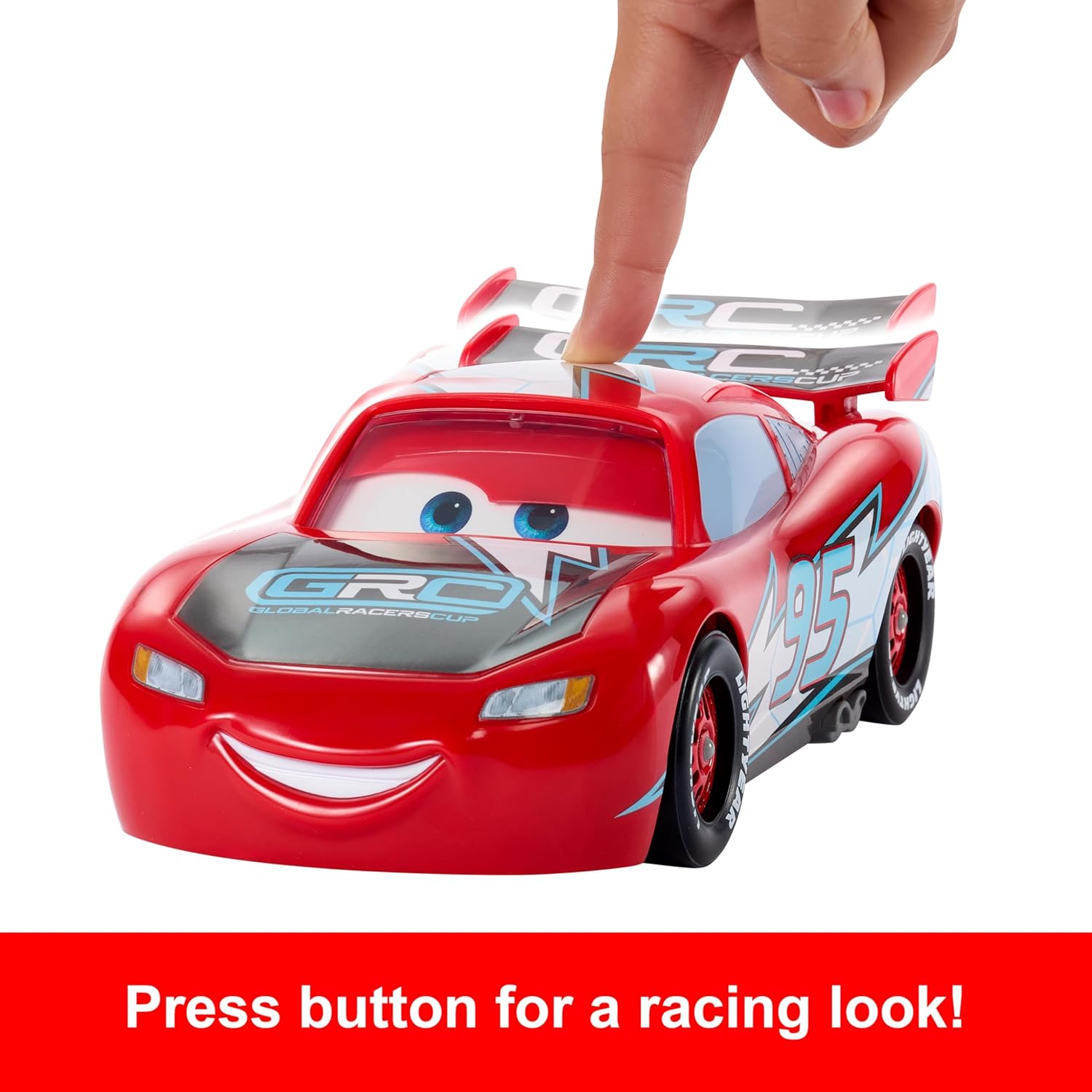 Mattel Disney y Pixar Cars Lightning McQueen Vehículo de juguete