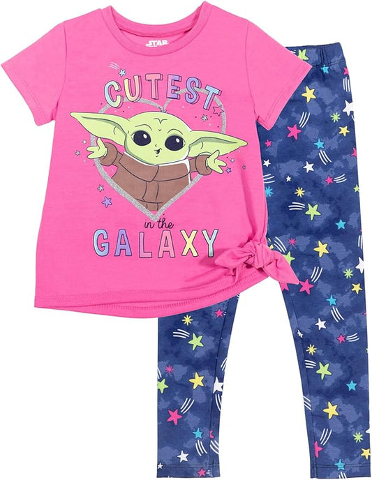 Star Wars Conjunto de camiseta y leggings