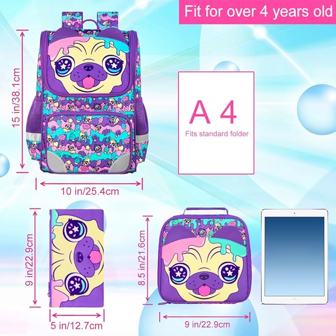 Set de Mochila de 3 piezas 15 pulgadas