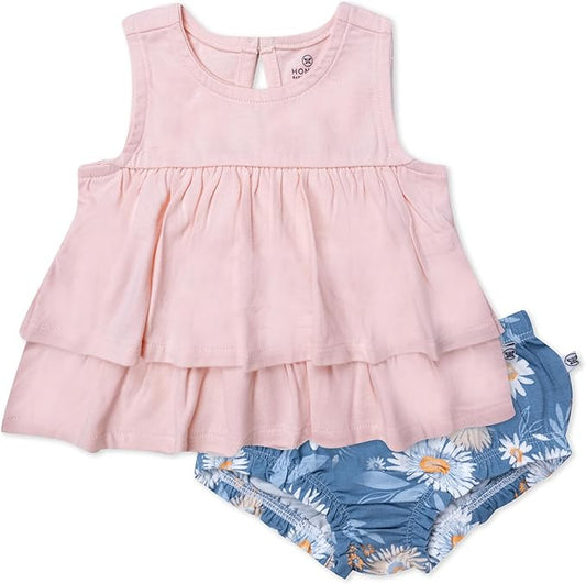 HonestBaby camiseta sin mangas con cubrepañal