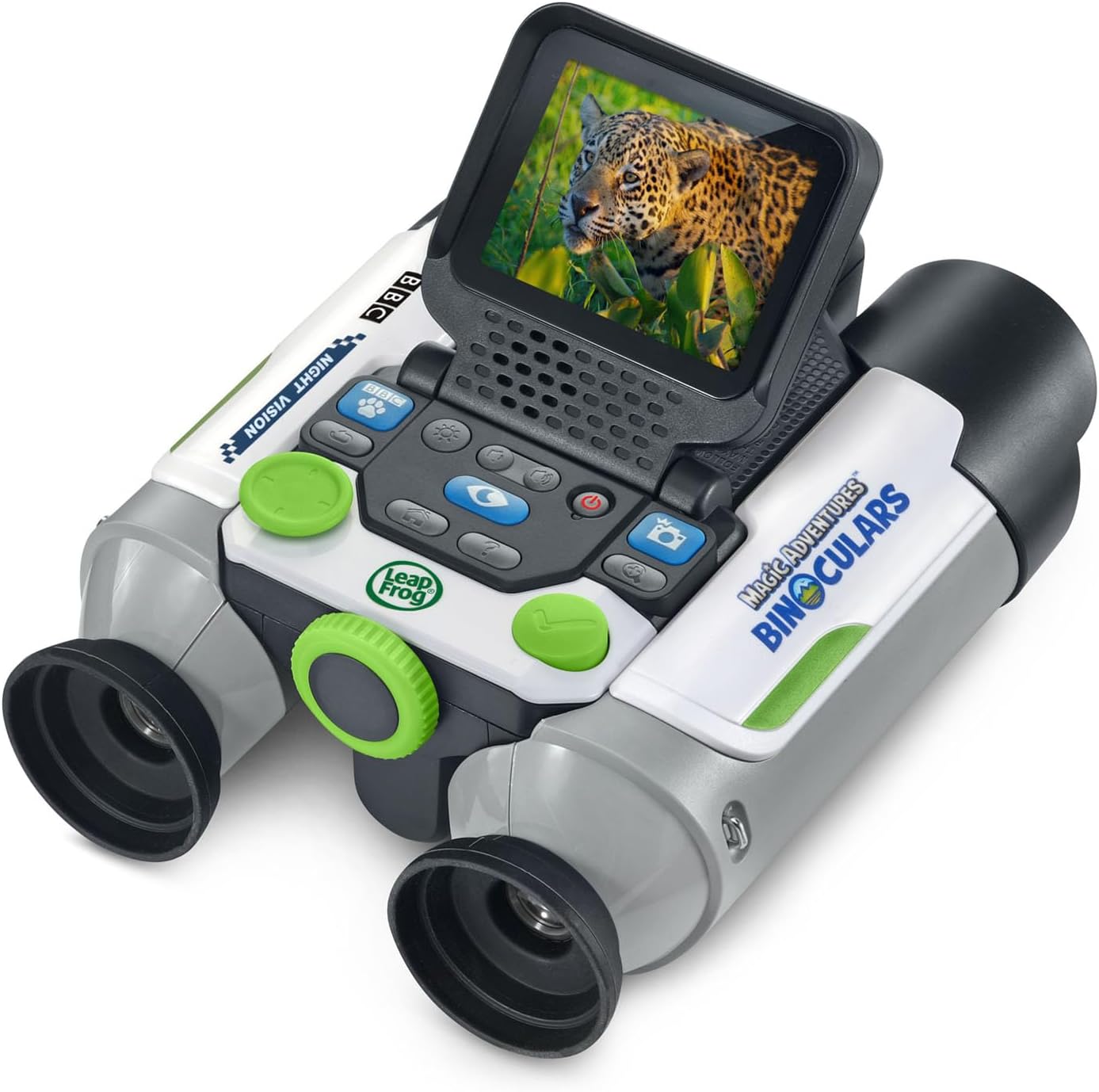 LeapFrog Magic Adventures - Binoculares con captura de pantalla y visión nocturna