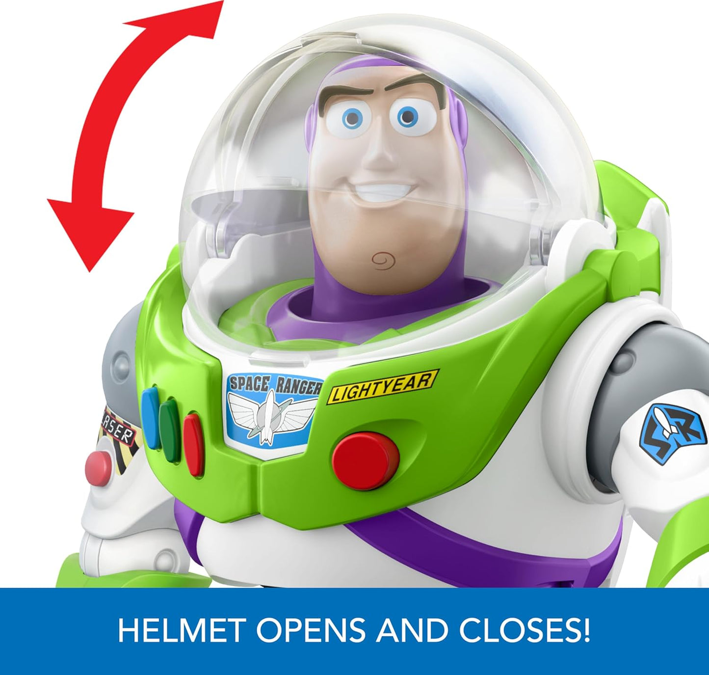 Rocket Rescue Buzz Lightyear con más de 20 sonidos y frases