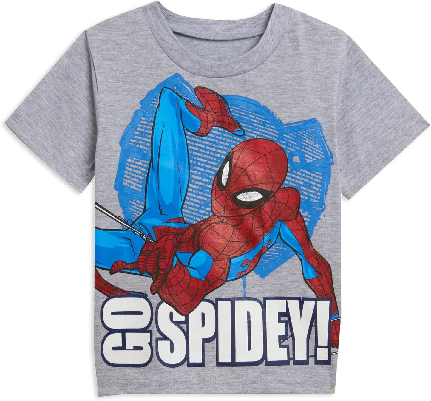 Marvel Conjunto de camiseta de Spider-Man y pantalones cortos