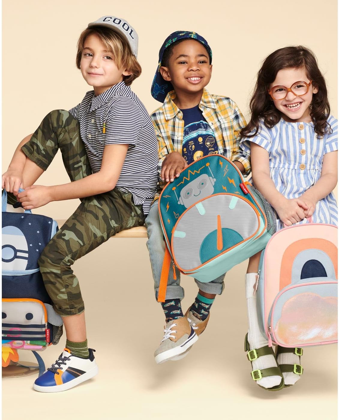 Skip Hop Sparks Mochila para niños pequeños cohete 12" Pulgadas 